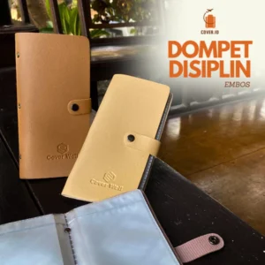 Dompet Disiplin Keuangan Transparan Sintetis 18x9 Cm