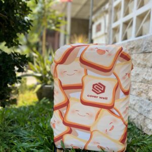 Cover koper / sarung pelindung koper elastis 2 sisi motif