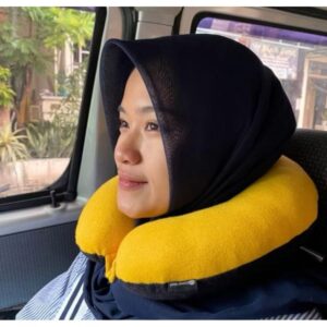 Bantal leher travelling