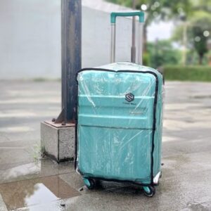 Cover koper / sarung pelindung koper transparant