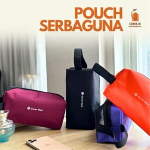 Travel pouch serbaguna (tas perlengkapan mandi dan kosmetik)